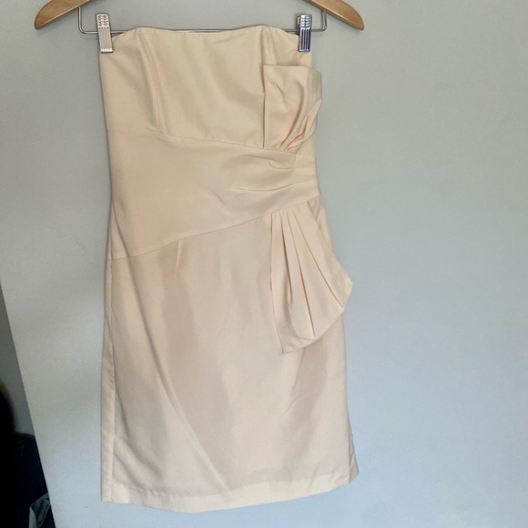 BCBG Sleeveless VINTAGE Dress Light Peach Size 2 Women’s - Picture 7 of 10